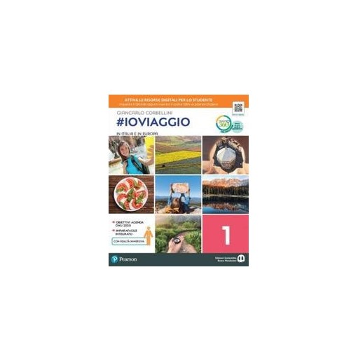 IOVIAGGIO 1 VOL + REGIONI + ATL. 1 + LIBROLIQUIDO + DIDASTORE - ISBN: 9788869105623