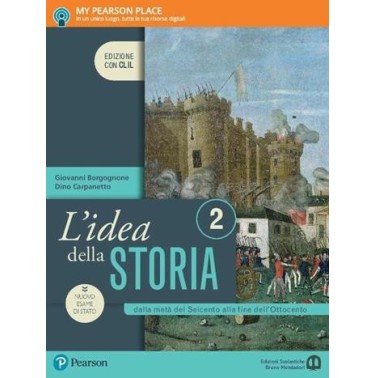IDEA STORIA 2 ED. CLIL VOL2 + HISTORYENG2 + ITE + DIDASTORE - ISBN: 9788869103940