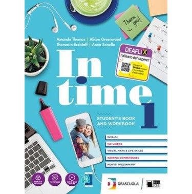 IN TIME STUDENT'S BOOK & WORKBOOK 1 + STARTER + TAVOLA DEI VERBI - ISBN: 9788853018762