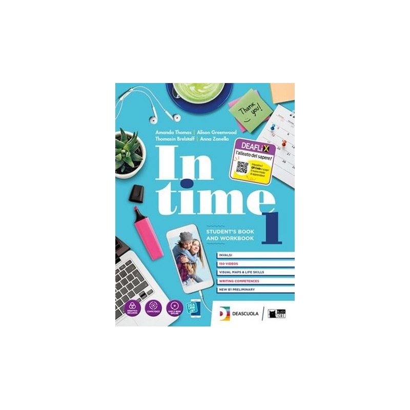 IN TIME STUDENT'S BOOK & WORKBOOK 1 + STARTER + TAVOLA DEI VERBI - ISBN: 9788853018762