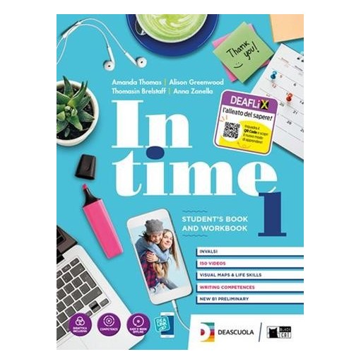 IN TIME STUDENT'S BOOK & WORKBOOK 1 + STARTER + TAVOLA DEI VERBI - ISBN: 9788853018762