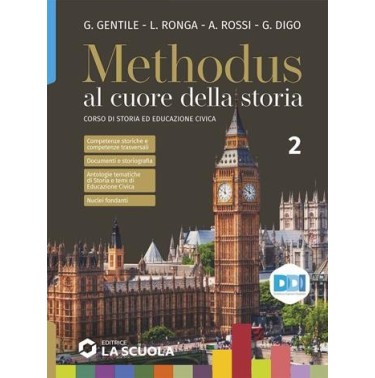 METHODUS VOL. 2 IL SETTECENTO E L'OTTOCENTO + CLIL HISTORY + EBK - ISBN: 9788835056652