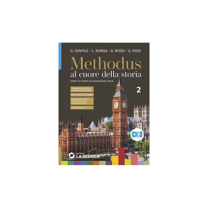 METHODUS VOL. 2 IL SETTECENTO E L'OTTOCENTO + CLIL HISTORY + EBK - ISBN: 9788835056652