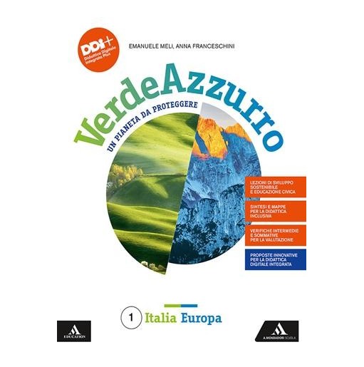 VERDEAZZURRO 1 + ATLANTE + LE REGIONI D'ITALIA - ISBN: 9788824794305