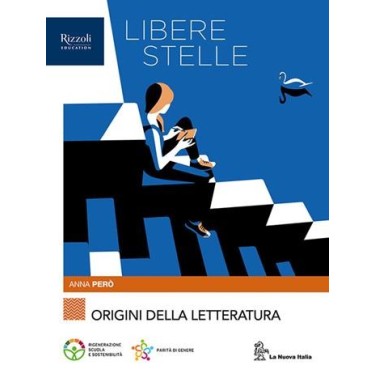 LIBERE STELLE POESIA + ORIGINI DELLA LETTERATURA - ISBN: 9788830222793