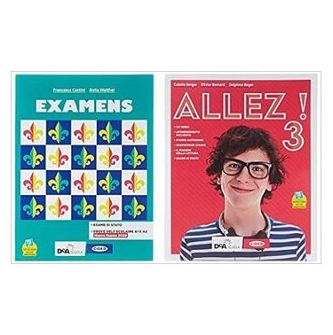 ALLEZ! LIVRE DE L'ELEVE ET CAHIER 3 + EASY BOOK (SU DVD) + EBOOK 3 + E - ISBN: 9788853019875