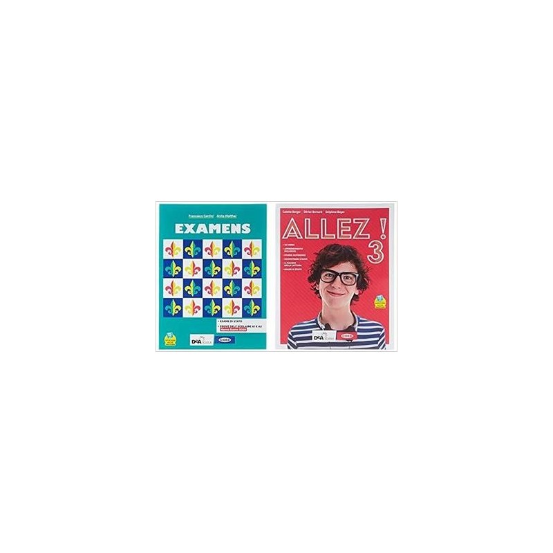 ALLEZ! LIVRE DE L'ELEVE ET CAHIER 3 + EASY BOOK (SU DVD) + EBOOK 3 + E - ISBN: 9788853019875
