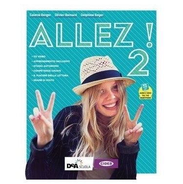 ALLEZ! LIVRE DE L'ELEVE ET CAHIER 2 + EASY EBOOK 2 (SU DVD) + EBOOK 2 - ISBN: 9788853019868