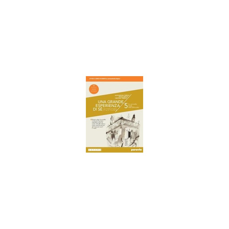 UNA GRANDE ESPERIENZA DI SE 5 ED. NUOVO ESAME STATO - ISBN: 9788839536600