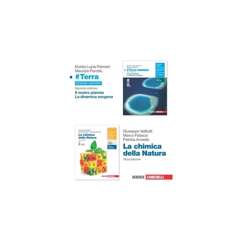TERRA. EDIZ. AZZURRA.CHIMICA DELLA NATURA - ISBN: 9788808401663