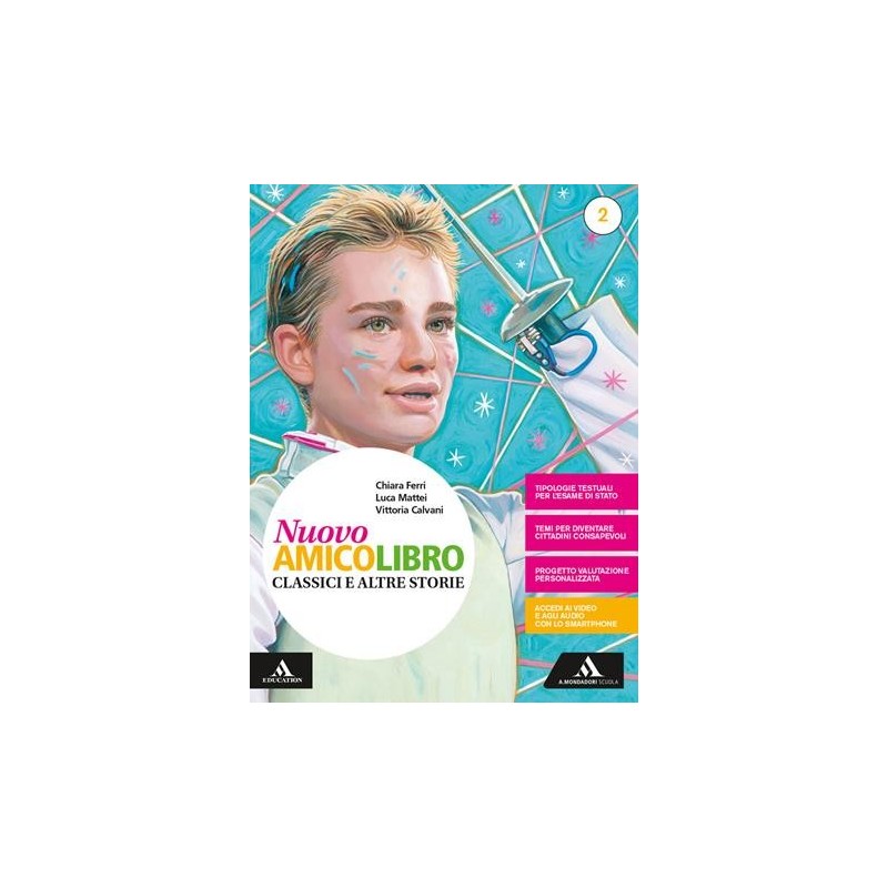 NUOVO AMICO LIBRO-V 2 + LETTERATURA + QUADERNO - ISBN: 9788824774017
