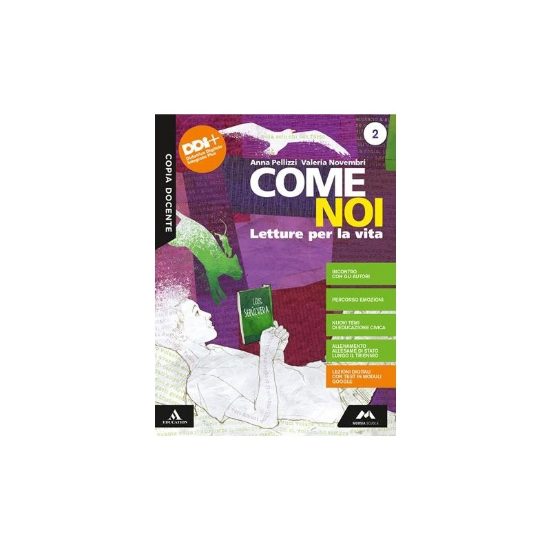 COME NOI VOL. 2 + LETTERATURA - ISBN: 9788893245869