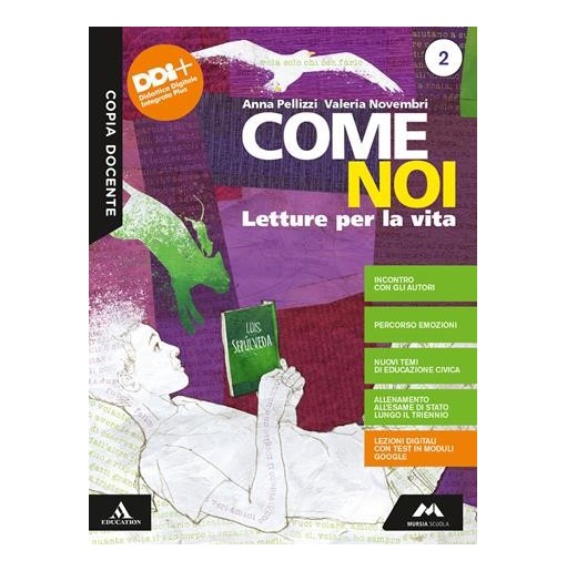 COME NOI VOL. 2 + LETTERATURA - ISBN: 9788893245869