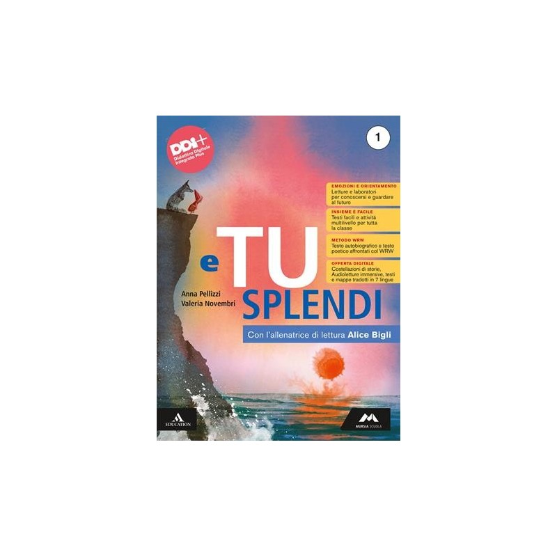 E TU SPLENDI 1 + MITO EPICA - ISBN: 9788893248396