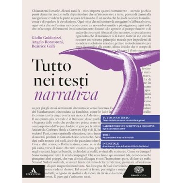 TUTTO NEI TESTI NARRATIVA + SCRITTURA - ISBN: 9788828625940