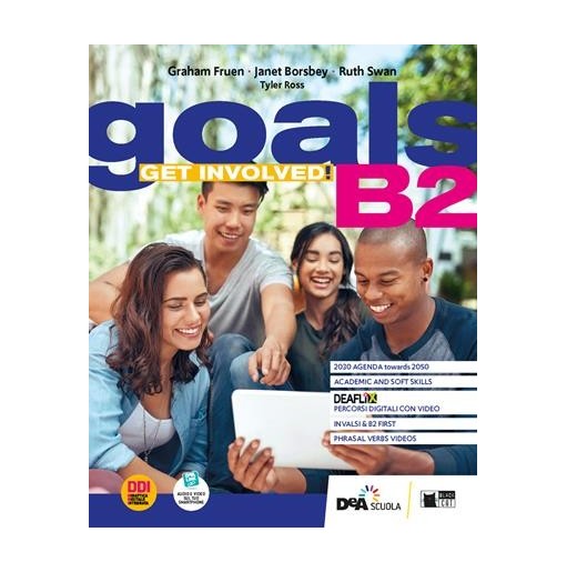 GOALS B2 - STUDENT'S BOOK + INVALSI TRAINER + EBOOK - ISBN: 9788853021113