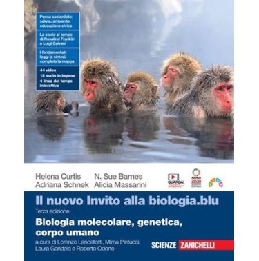 NUOVO INVITO ALLA BIOLOGIA. BLU BIOLOGIA MOLECOLARE, GENETICA, CORPO U - ISBN: 9788808832498