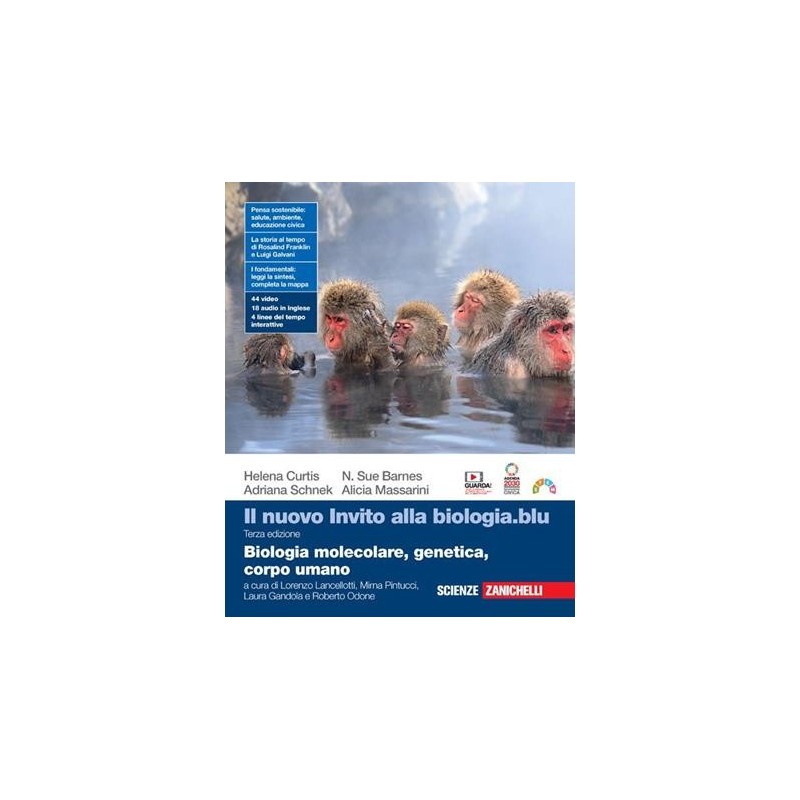 NUOVO INVITO ALLA BIOLOGIA. BLU BIOLOGIA MOLECOLARE, GENETICA, CORPO U - ISBN: 9788808832498
