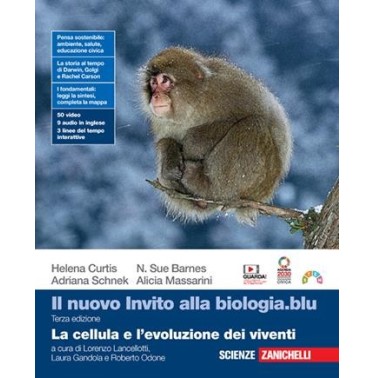 NUOVO INVITO ALLA BIOLOGIA.BLU. CELLULA E L'EVOLUZIONE DEI VIVENTI - ISBN: 9788808763976