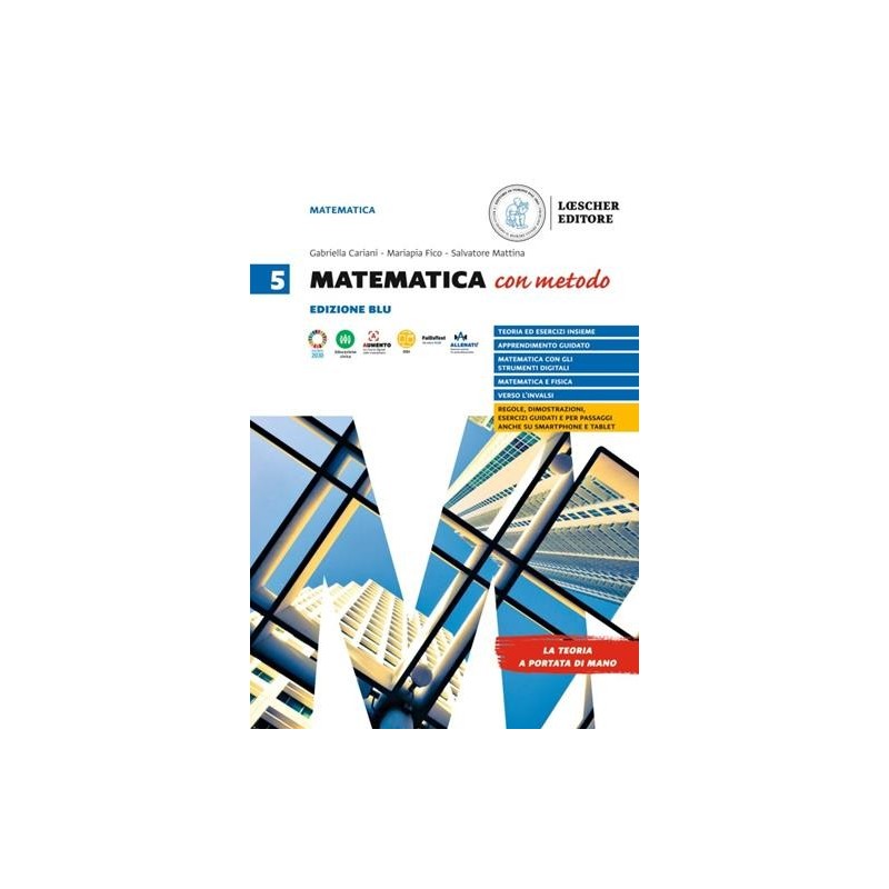 MATEMATICA CON METODO ED. BLU VOL. 5 - ISBN: 9788858346747