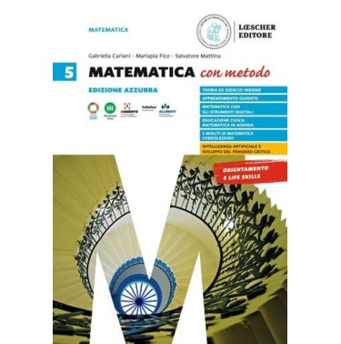 MATEMATICA METODO ED. AZZURRA VOL. 5 - ISBN: 9788858346648