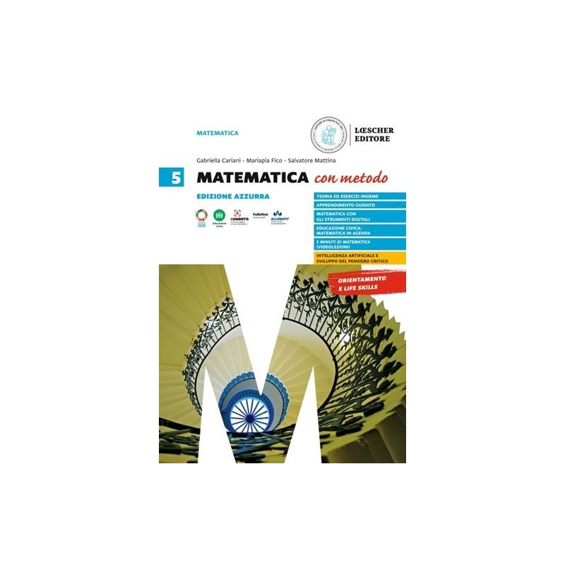 MATEMATICA METODO ED. AZZURRA VOL. 5 - ISBN: 9788858346648