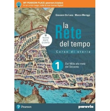 RETE TEMPO 1 VOL1 + LEZIONICITTAD. COSTITUZIONE + ATL. GEOPOLITI - ISBN: 9788839525673