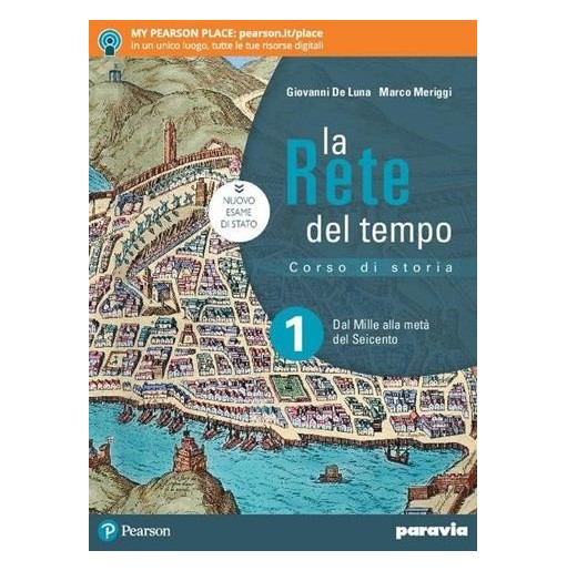 RETE TEMPO 1 VOL1 + LEZIONICITTAD. COSTITUZIONE + ATL. GEOPOLITI - ISBN: 9788839525673