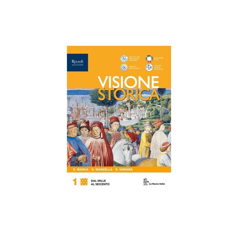 VISIONE STORIA +CLIL HISTORY - ISBN: 9788830230286