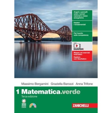 MATEMATICA VERDE 3ED. + EBOOK - ISBN: 9788808529701