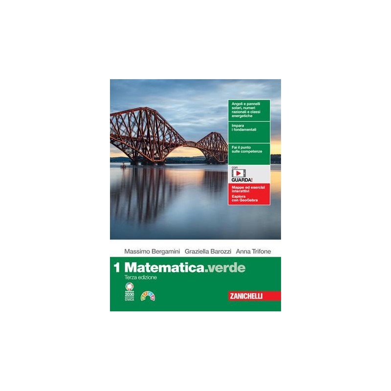 MATEMATICA VERDE 3ED. + EBOOK - ISBN: 9788808529701