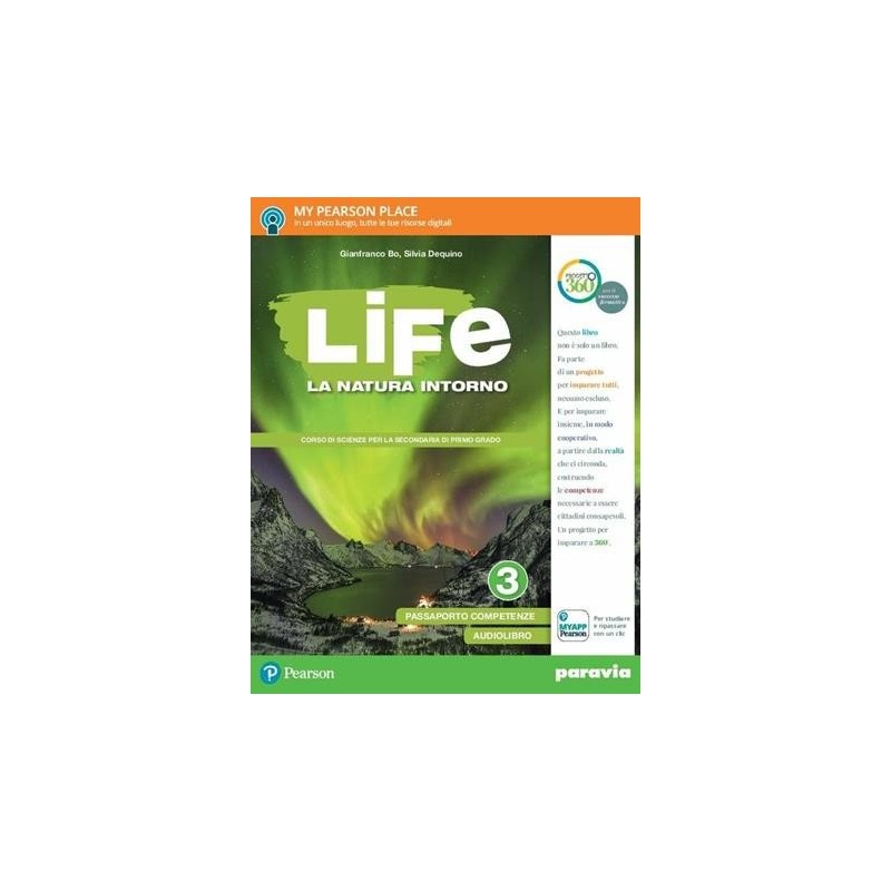 LIFE. NATURA INTORNO 3 VOL + ITE + ITEPL + DIDASTORE - ISBN: 9788839527141