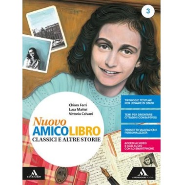 NUOVO AMICO LIBRO-VOLUME 3 + QUADERNO 3 - ISBN: 9788824774284