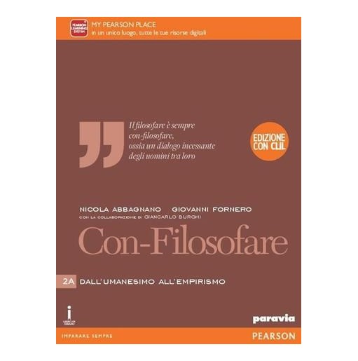 CON FILOSOFARE 2 ED. CLIL VOL2A + 2B + PHILOSOPHYENG2 + ITE + DIDAST - ISBN: 9788839528049