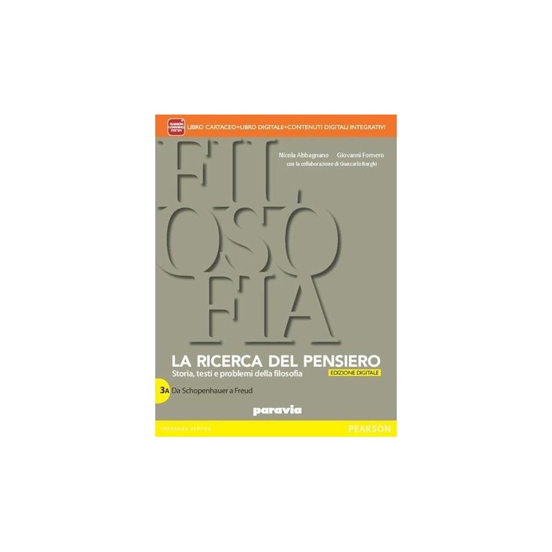 RICERCA PENSIERO 3 VOL A + B VOL + ITE + DIDA - ISBN: 9788839522337