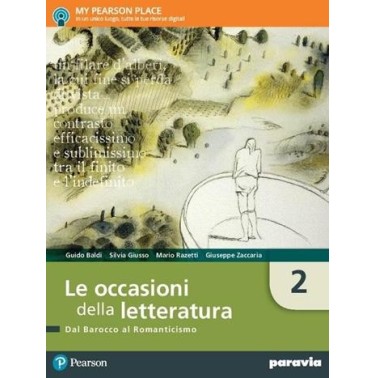 OCCASIONI DELLA LETTERATURA 2 VOL2 + ICONCETTIBASELETTER. 2 + ITE - ISBN: 9788839529152