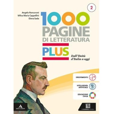 1000 PAGINE DI LETTERATURA PLUS 2 - ISBN: 9788843424450