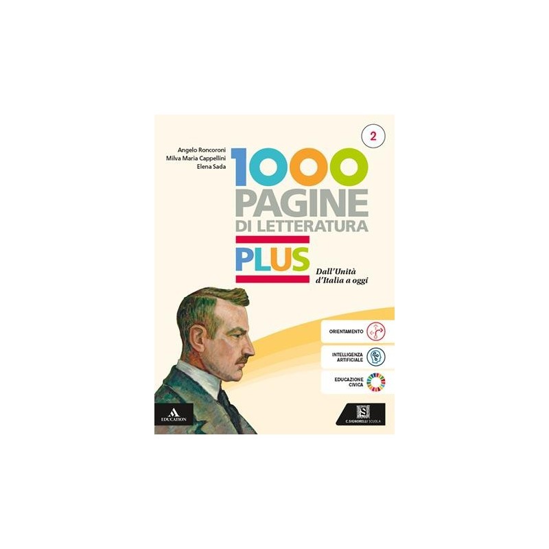 1000 PAGINE DI LETTERATURA PLUS 2 - ISBN: 9788843424450
