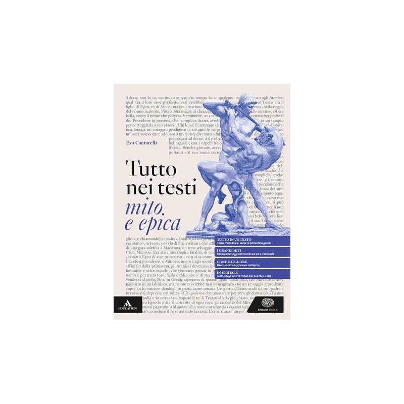 TUTTO NEI TESTI MITO EPICA - ISBN: 9788828626121