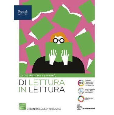 DI LETTURA IN LETTURA LETTERATURA DALLE ORIGINI - ISBN: 9788830228702