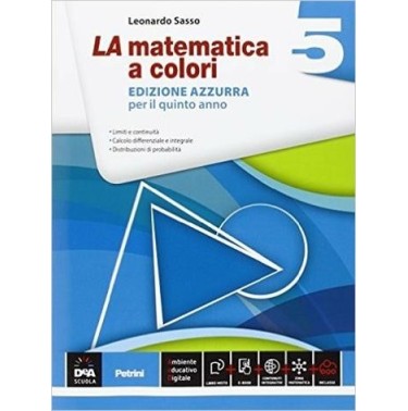 NUOVA MATEMATICA COLORI AZZURRA 5 + EB - ISBN: 9788849420180