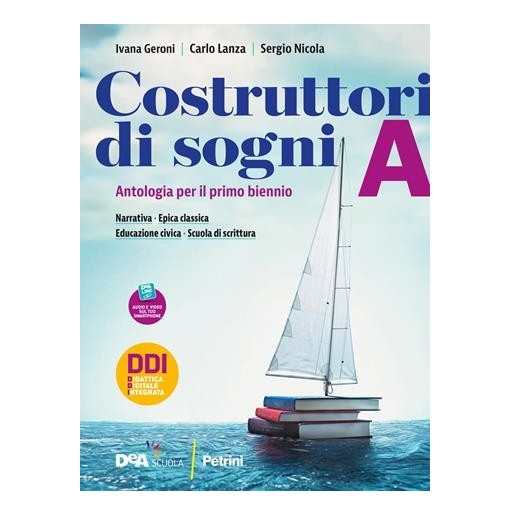 COSTRUTTORI DI SOGNI VOLUME A NARRATIVA + EPICA + ED. CIVICA + EBOO - ISBN: 9788849424720