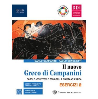 NUOVO GRECO CAMPANINI 2 ESER SET - ISBN: 9788838338038