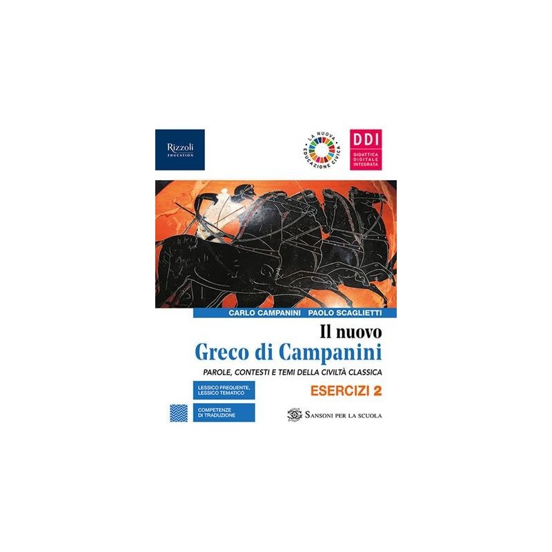 NUOVO GRECO CAMPANINI 2 ESER SET - ISBN: 9788838338038