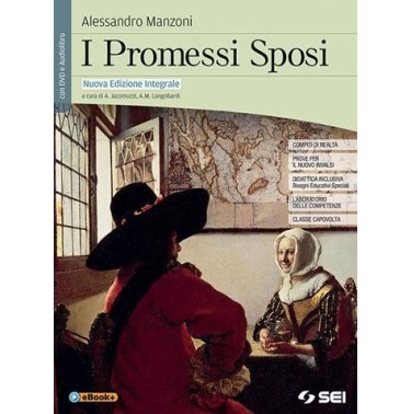 PROMESSI SPOSI NUOVA ED. INTEGRALE CON AUDIOLIBRO - ISBN: 9788805077205