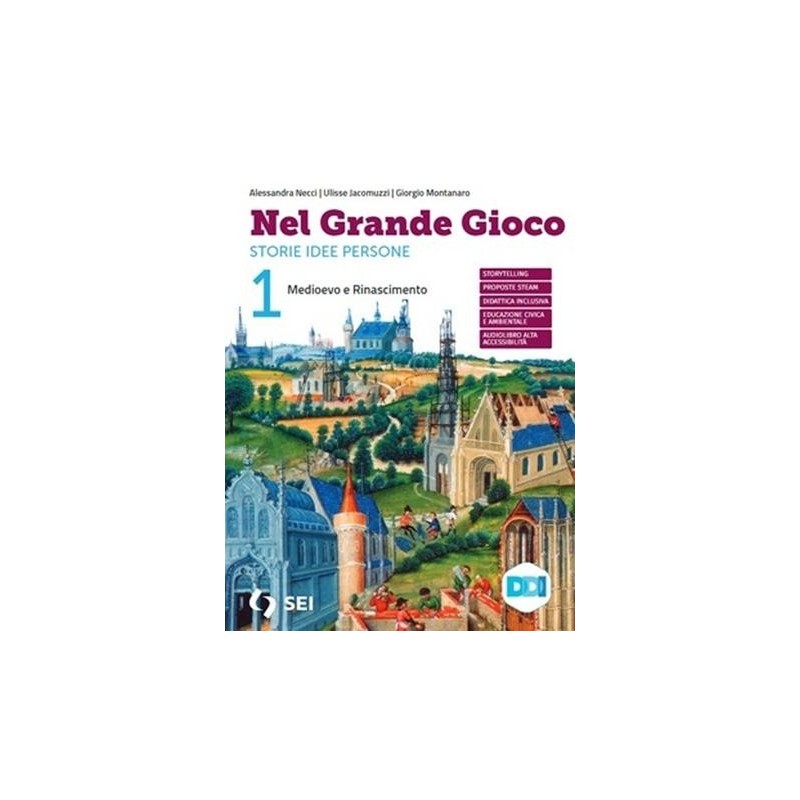NEL GRANDE GIOCO 1 + 30 LEZIONI ED.CIVICA + ST. PER LEGGERE ST. PER IM - ISBN: 9788805079766
