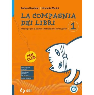 LA COMPAGNIA DEI LIBRI VOL. 1 + MITO EPICA + LABORATORIO + DIARIO - ISBN: 9788805080175