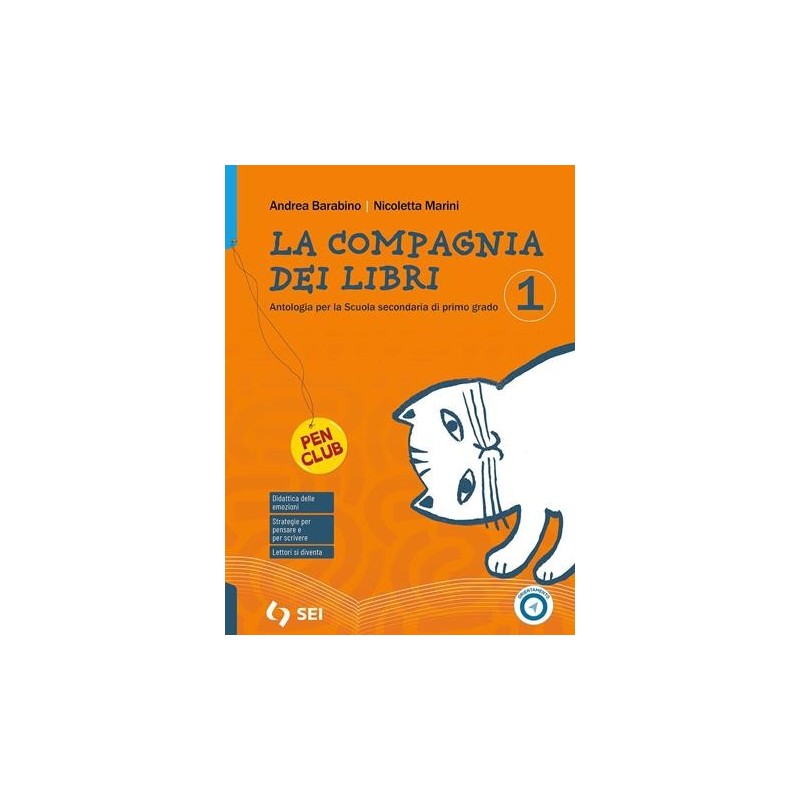 LA COMPAGNIA DEI LIBRI VOL. 1 + MITO EPICA + LABORATORIO + DIARIO - ISBN: 9788805080175