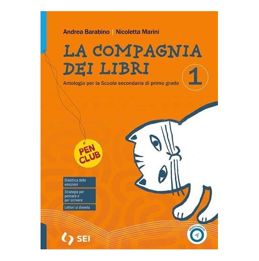 LA COMPAGNIA DEI LIBRI VOL. 1 + MITO EPICA + LABORATORIO + DIARIO - ISBN: 9788805080175