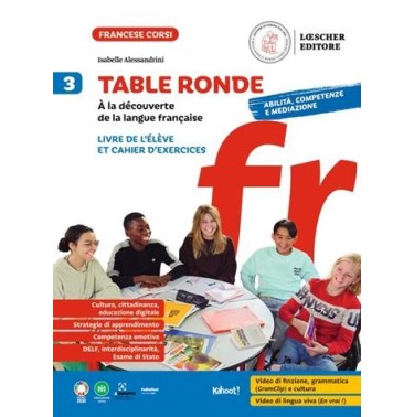 TABLE RONDE 3 ELEVE + CAHIER - ISBN: 9788858346822